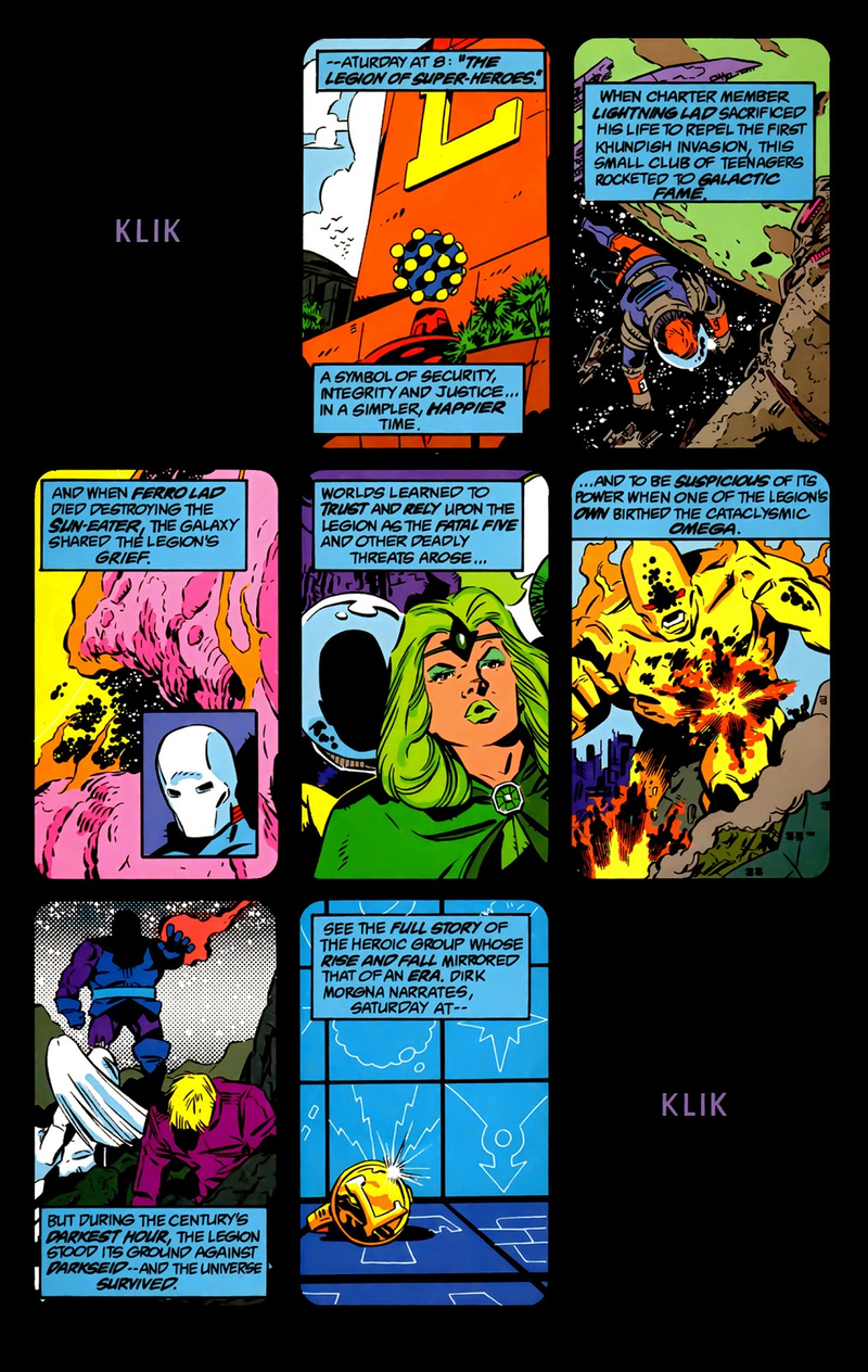 Shots from a news documentary on the Legion.